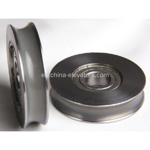 Rodillo de colgadora de puerta de 78 mm φ78 × 17-R8 6204zz para ascensores de Fujitec